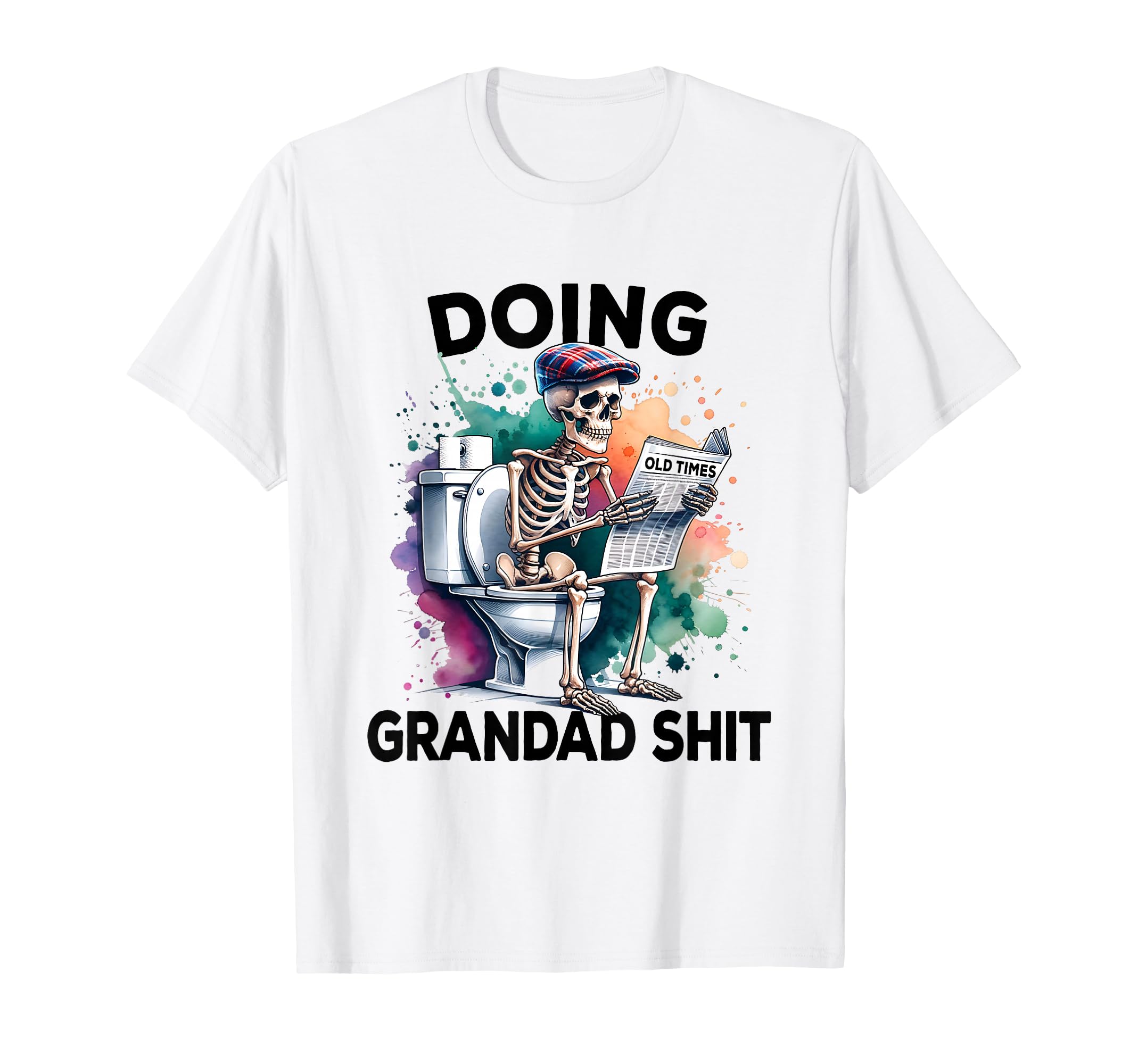 Doing Grandad Shit Funny Grandpa T-Shirt - Aesthetic Graphic Men Women - T-Shirt, Sweatshirt, Hoodie