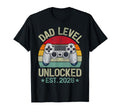 Dad Level Unlocked Est 2026 Leveled Up T-Shirt - Aesthetic Graphic Unisex - T-Shirt, Sweatshirt, Hoodie