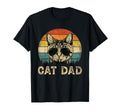 Cat Dad Cat Lovers Daddy Fathers Day T-Shirt - Trendy Graphic Unisex - T-Shirt, Sweatshirt, Hoodie