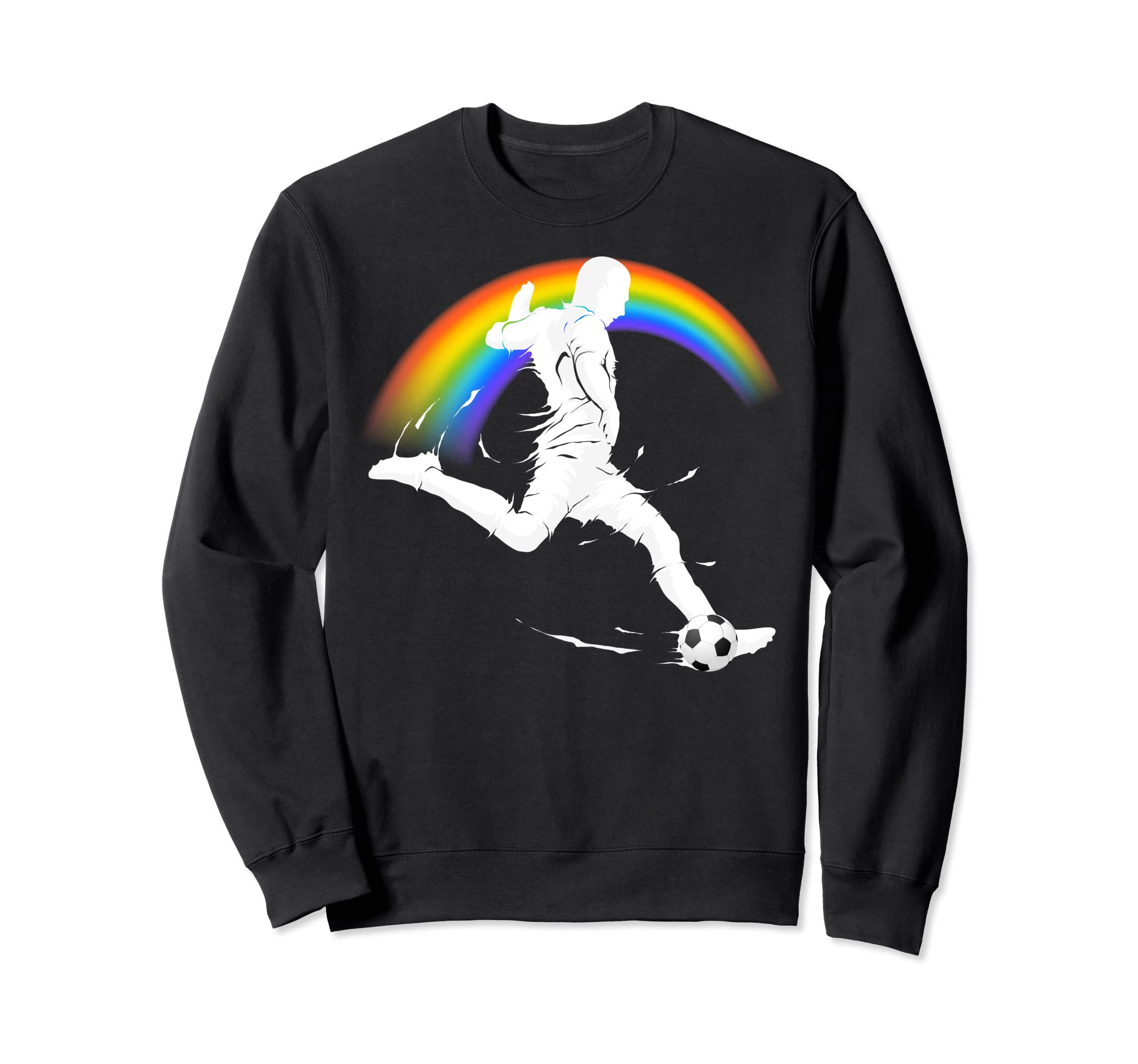 Gay Pride Soccer Sweatshirt - Fun Novelty Design Unisex - T-Shirt, Sweatshirt, Hoodie