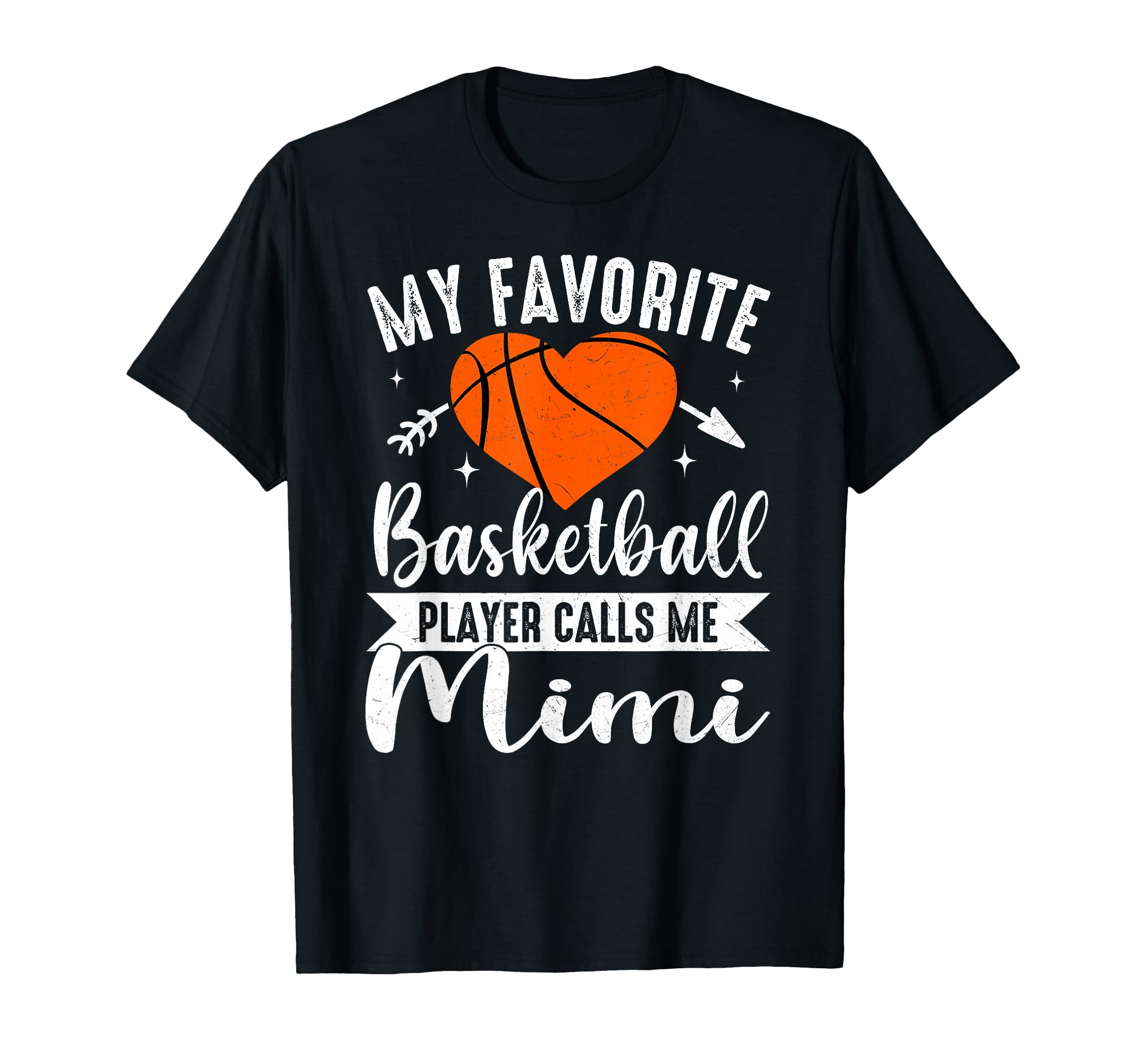 My Favorite Basketball Player Calls Me Mimi T-Shirt - Graphic Print Unisex - T-Shirt, Sweatshirt, Hoodie