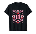 Birthday 11Th Birthday Cherry Coquette T-Shirt - Custom Art Print Unisex - T-Shirt, Sweatshirt, Hoodie