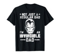 Marvel Fathers Day Iron Invincible Dad T-Shirt - Custom Art Print Unisex - T-Shirt, Sweatshirt, Hoodie