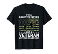 Adoptive Father Veteran Pride Dads T-Shirt - Aesthetic Graphic Men Women - T-Shirt, Sweatshirt, Hoodie