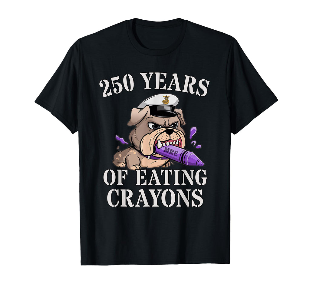 Sarcastic 250 Years Eating Crayons T-Shirt - Custom Art Print Unisex - T-Shirt, Sweatshirt, Hoodie