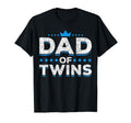 Daddy Fathers Day Dad Twins Father Proud T-Shirt - Minimalist Print Unisex - T-Shirt, Sweatshirt, Hoodie