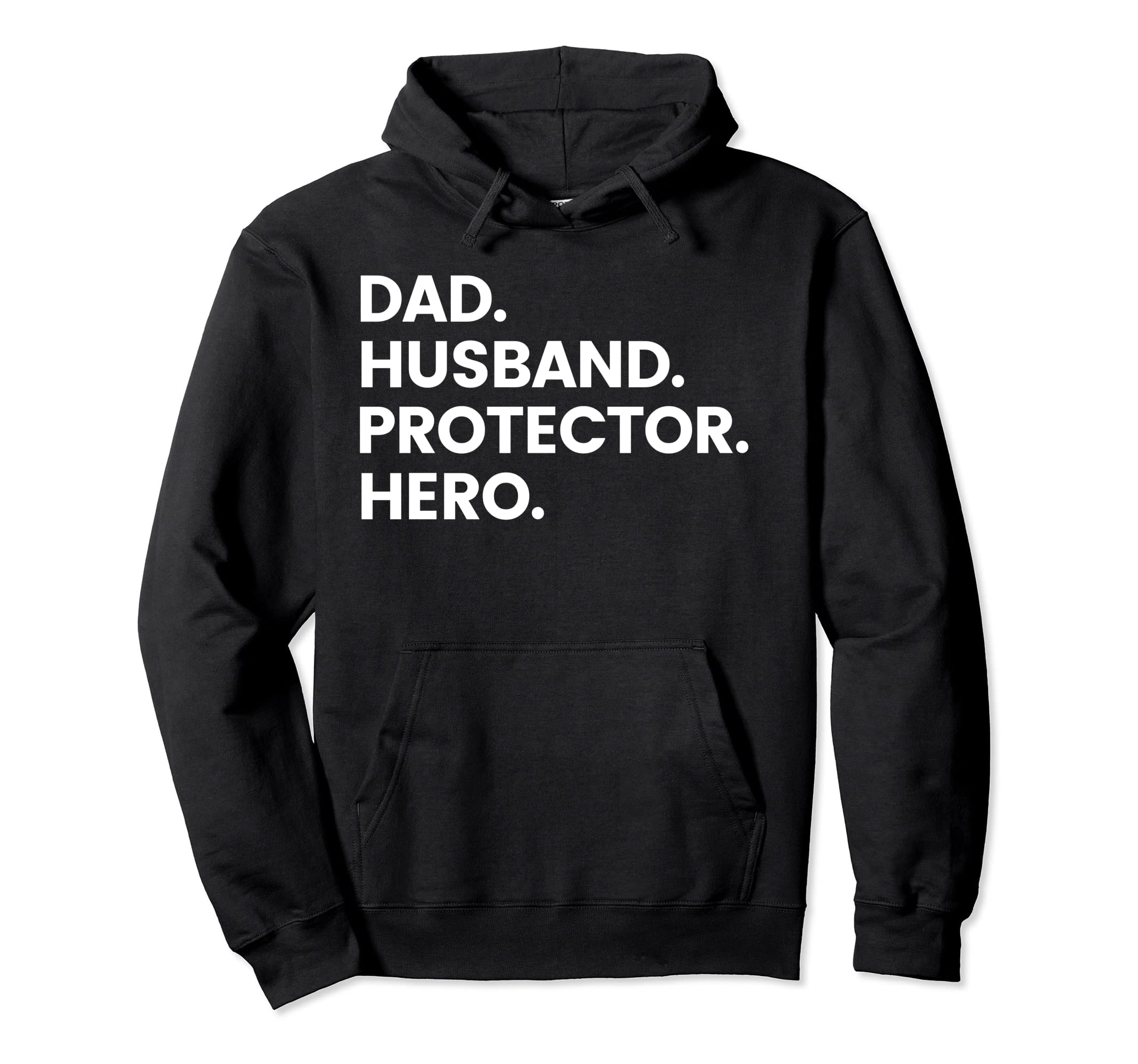 Dad Husband Protector Hero Fathers Day Hoodie - Custom Art Print Unisex - T-Shirt, Sweatshirt, Hoodie