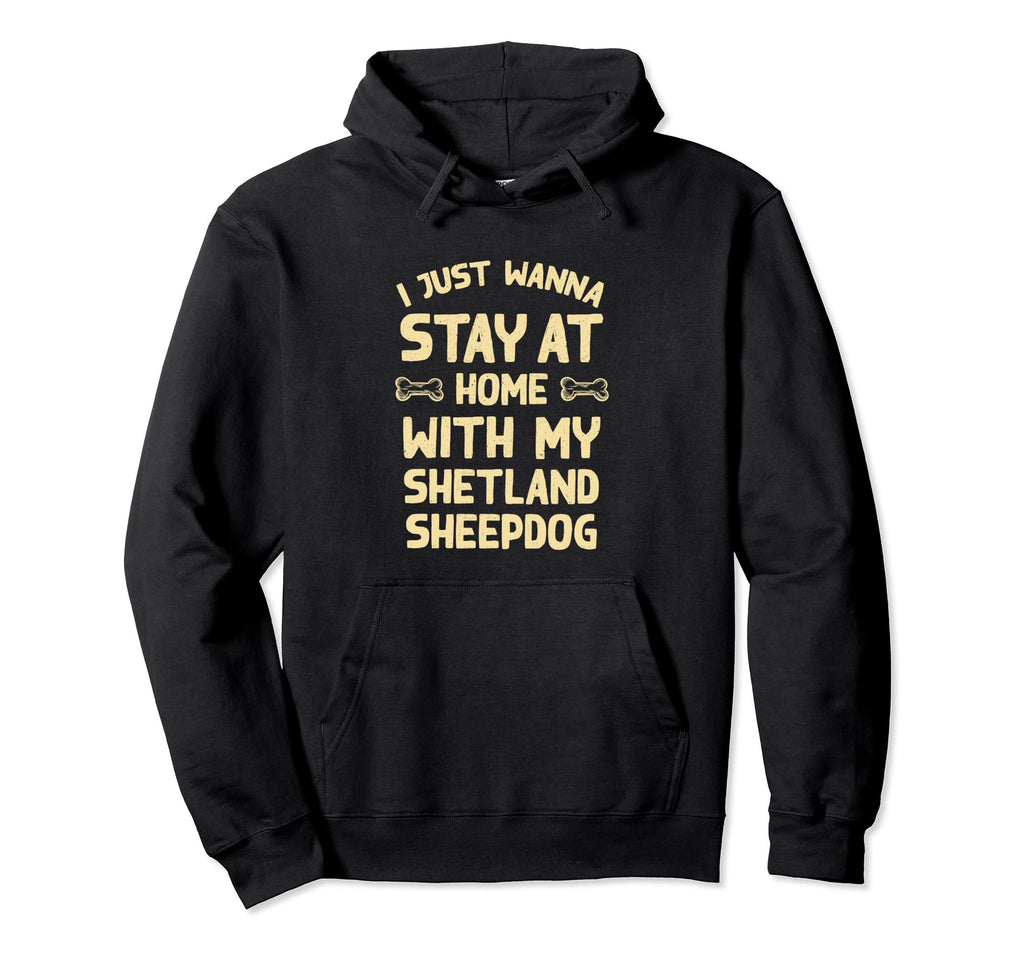 Stay Home My Doberman Pinscher Funny Hoodie - Custom Art Print for Adults - T-Shirt, Sweatshirt, Hoodie