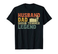 Mens Husband Dad Shrub Trimmer Legend T-Shirt - Graphic Print for Adults - T-Shirt, Sweatshirt, Hoodie