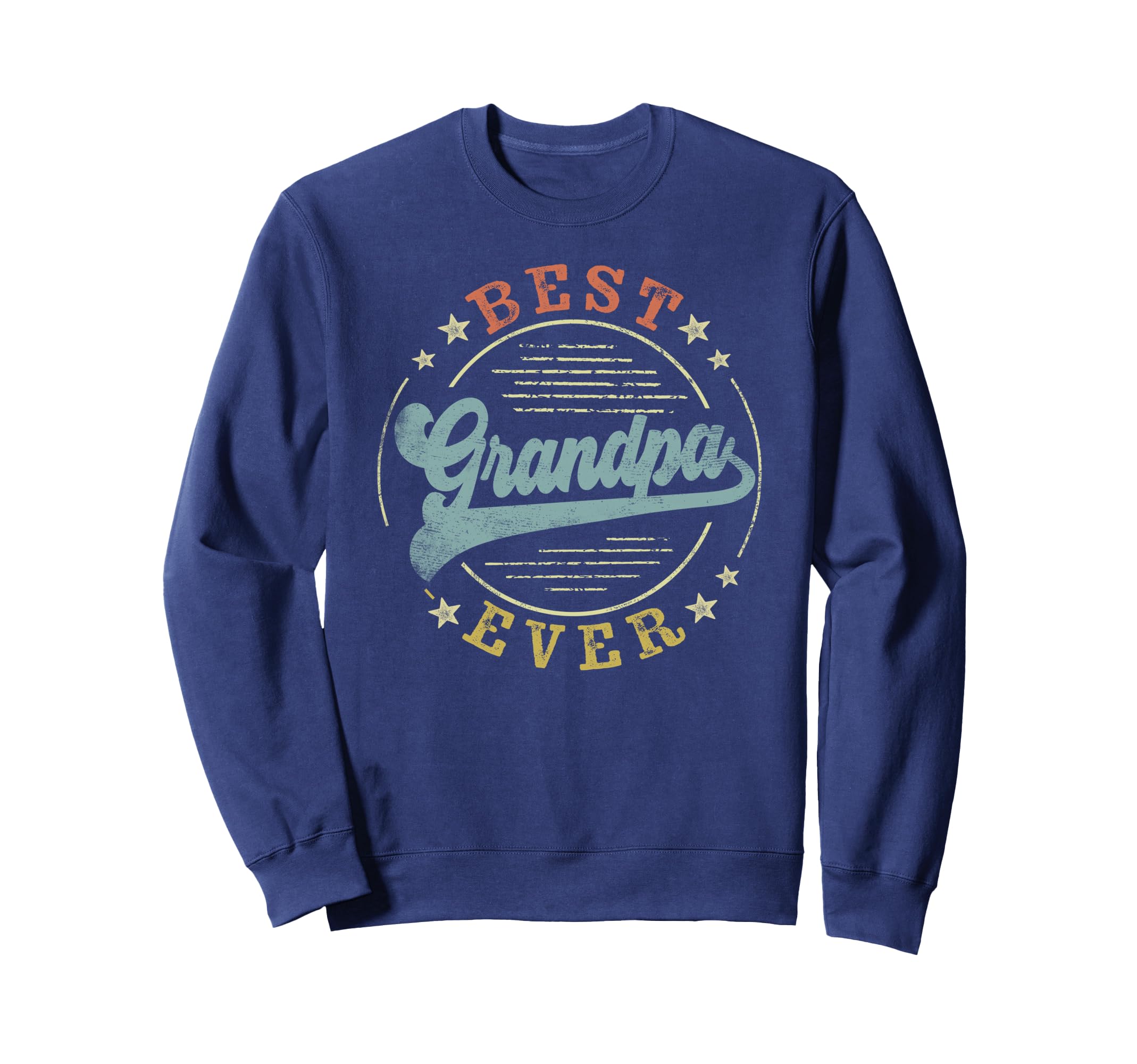 Best Grandpa Ever Fathers Day Sweatshirt - Minimalist Print for Adults - T-Shirt, Sweatshirt, Hoodie