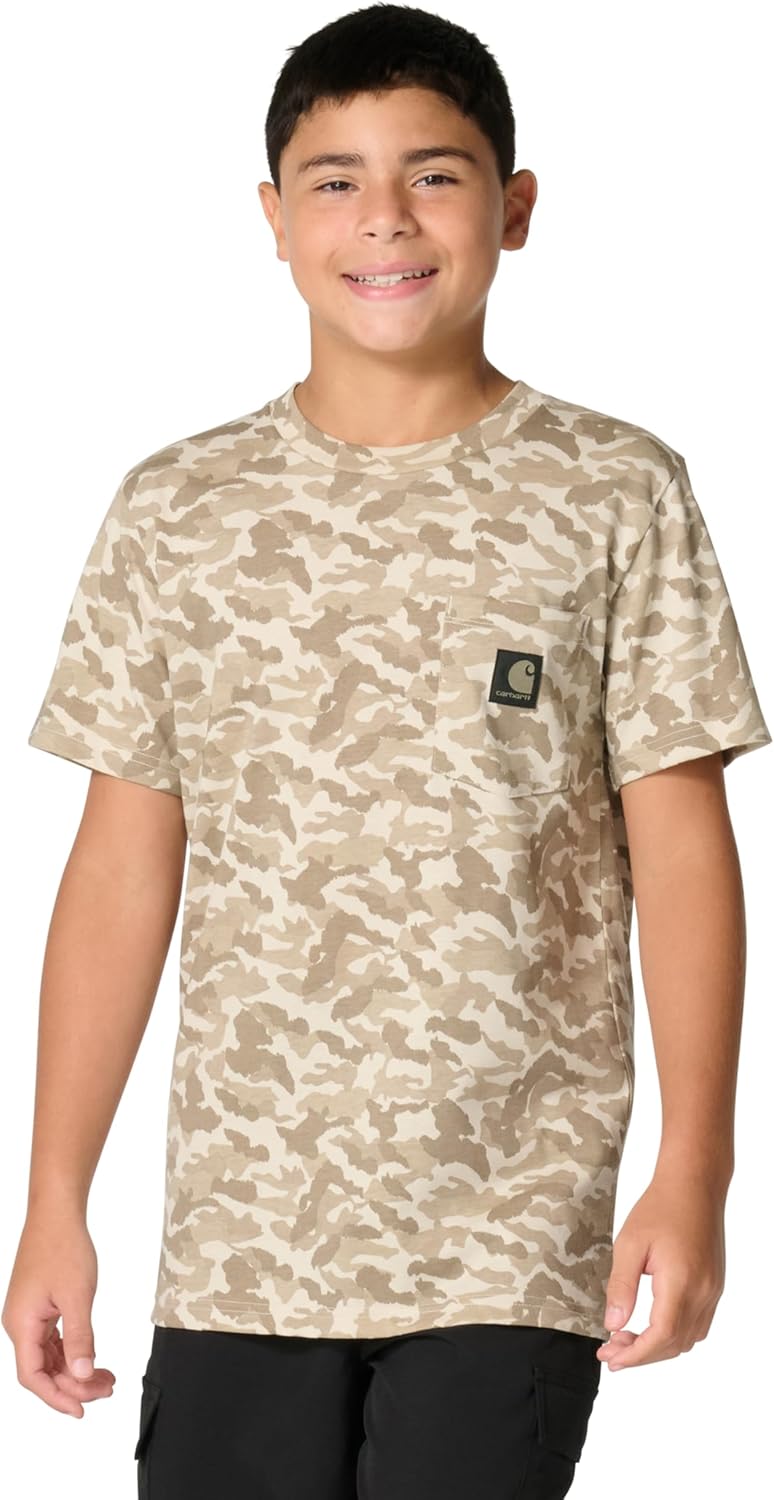 Boys' Short Sleeve Camo Print - Adult & Kids T-Shirts, Sweatshirts & Hoodies apparel design preview 1