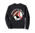 Grandpop Ballers Funny Baseball Sweatshirt - Minimalist Print Unisex - T-Shirt, Sweatshirt, Hoodie
