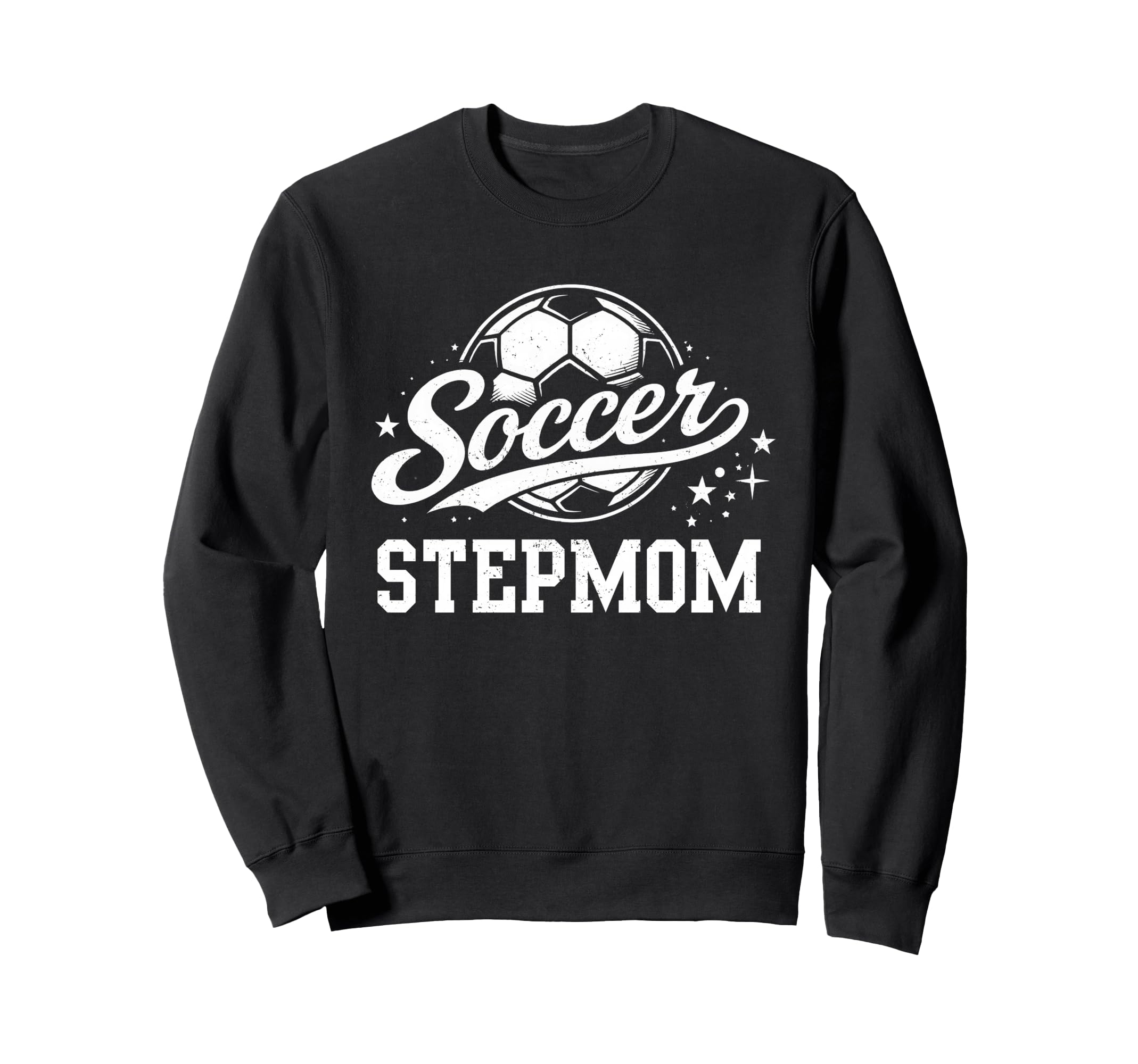 Soccer Stepmom Family Matching Sweatshirt - Trendy Graphic for Adults - T-Shirt, Sweatshirt, Hoodie