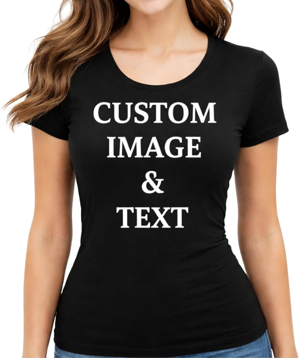 Ladies Customized Fan Design Your Own by Uploading - Adult & Kids T-Shirts, Sweatshirts & Hoodies apparel design preview 1