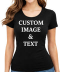 Ladies Customized Fan Design Your Own by Uploading - Adult & Kids T-Shirts, Sweatshirts & Hoodies apparel design preview 1