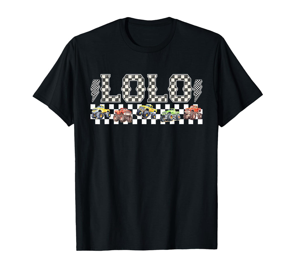 Lolo Monster Truck Family Crew T-Shirt - Novelty Apparel Men Women - T-Shirt, Sweatshirt, Hoodie