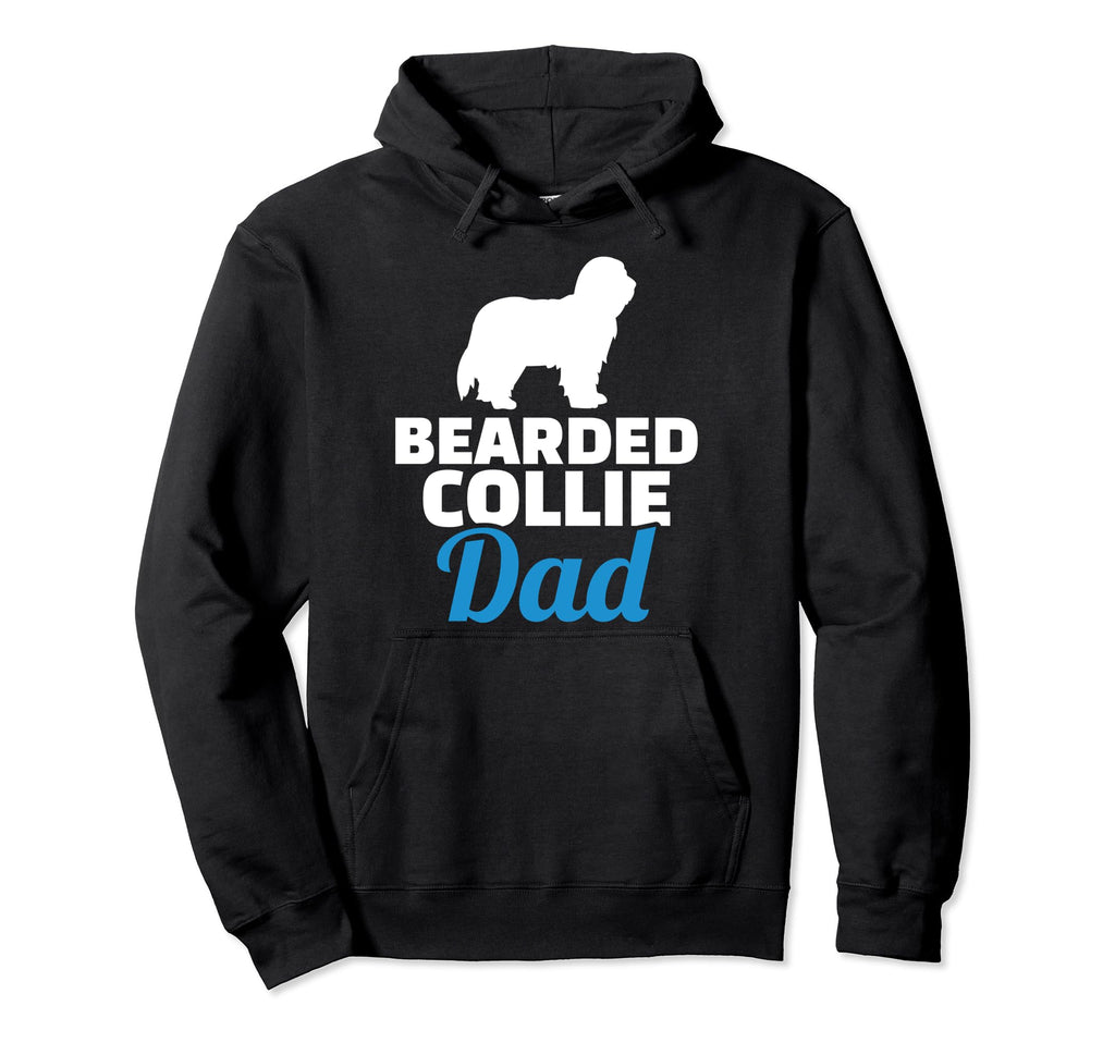 Bearded Collie Dad Hoodie - Trendy Graphic Unisex - T-Shirt, Sweatshirt, Hoodie