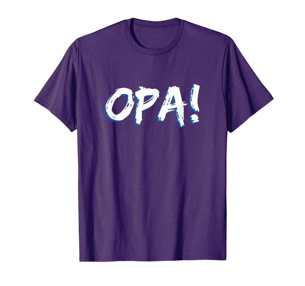 Grandpa Greek Celebration Party Greece T-Shirt - Minimalist Print Unisex - T-Shirt, Sweatshirt, Hoodie