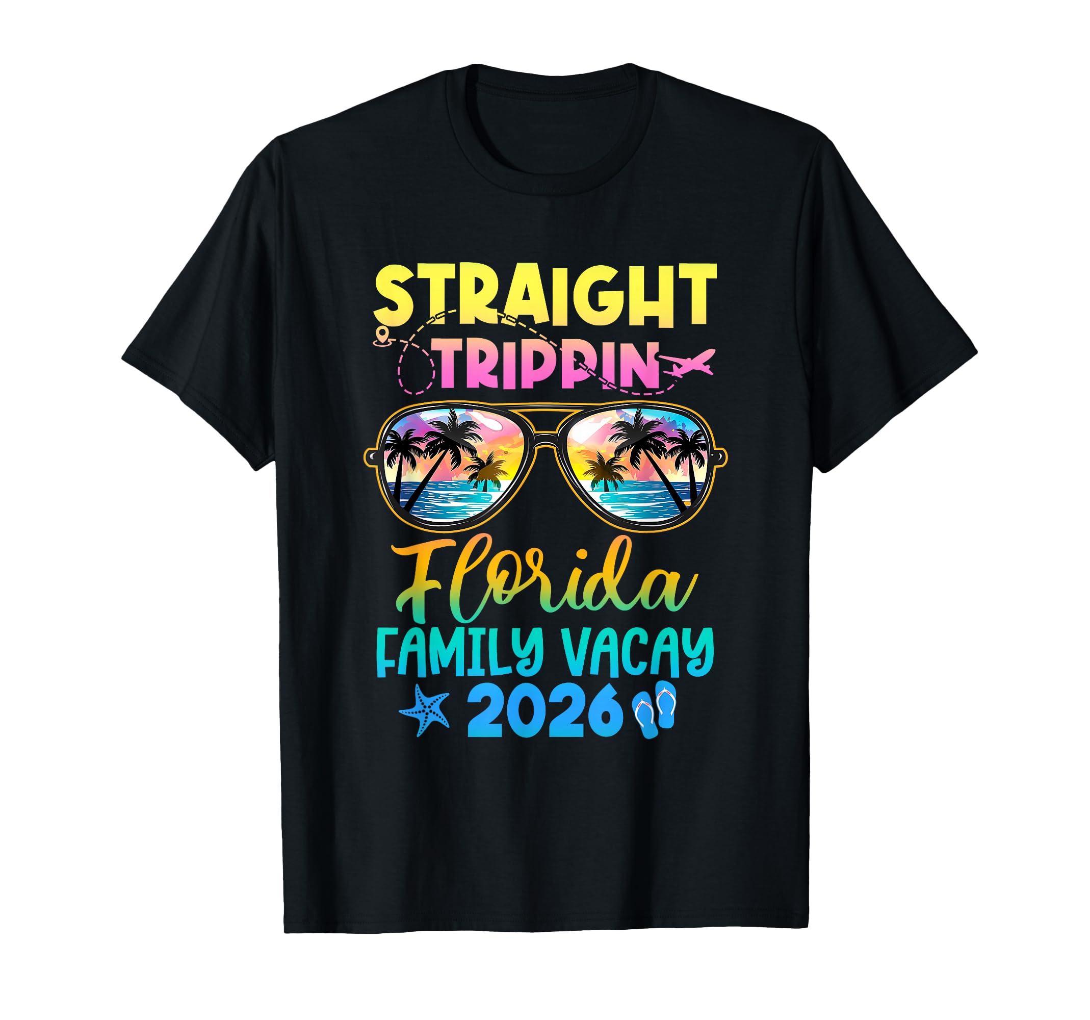 Family Vacation Florida 2026 Summer T-Shirt - Novelty Apparel Men Women - T-Shirt, Sweatshirt, Hoodie