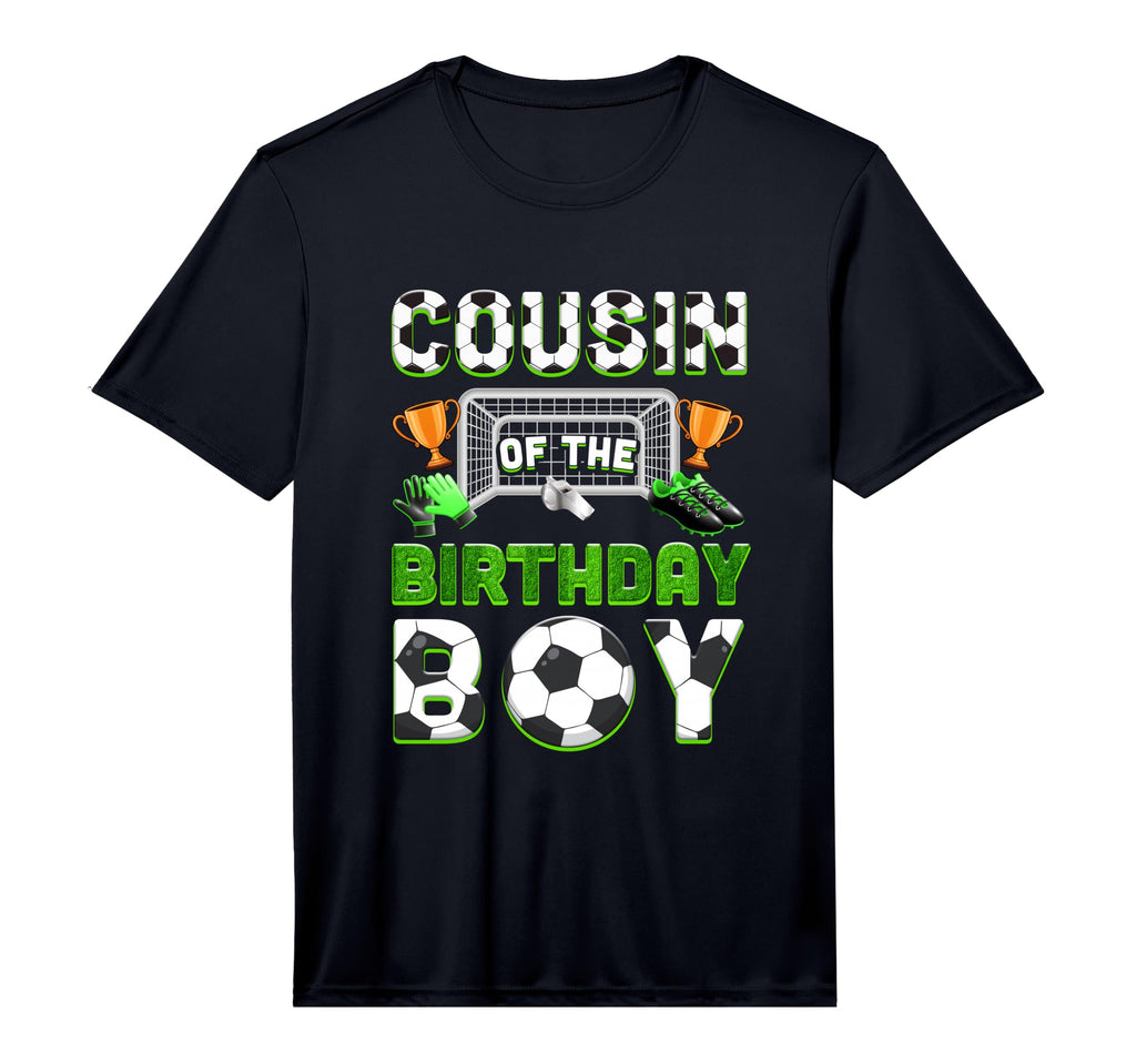 Cousin Birthday Soccer Family Matching T-Shirt - Streetwear Style Unisex - T-Shirt, Sweatshirt, Hoodie