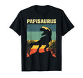 Funny Papisaurus Dad Grandpa Dinosaur Lover T-Shirt - Trendy Graphic Unisex - T-Shirt, Sweatshirt, Hoodie