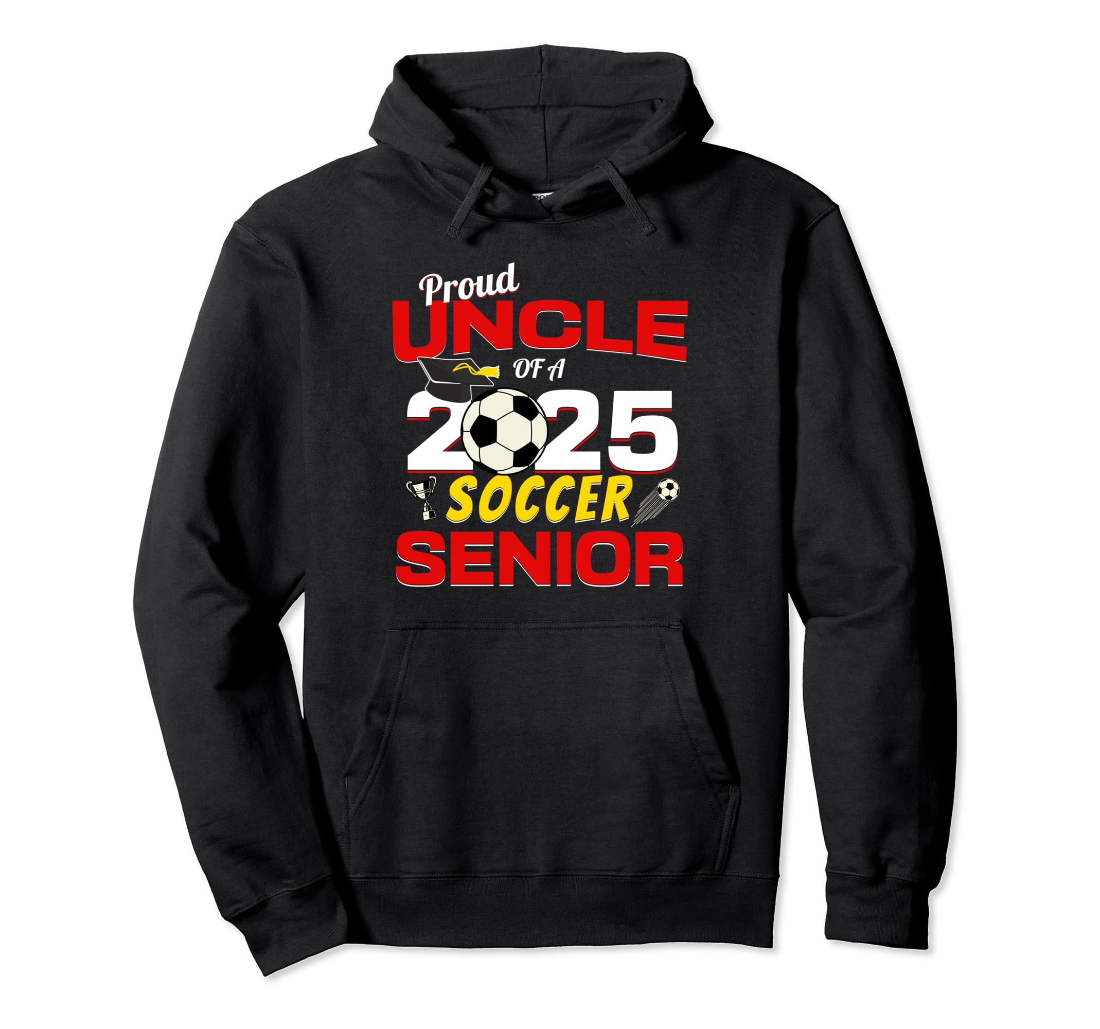 Senior Uncle 2025 Proud Uncle 2025 Senior Hoodie - Minimalist Print Unisex - T-Shirt, Sweatshirt, Hoodie