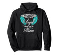 My Dad Is My Guardian Angel Daddys Hoodie - Custom Art Print Unisex - T-Shirt, Sweatshirt, Hoodie