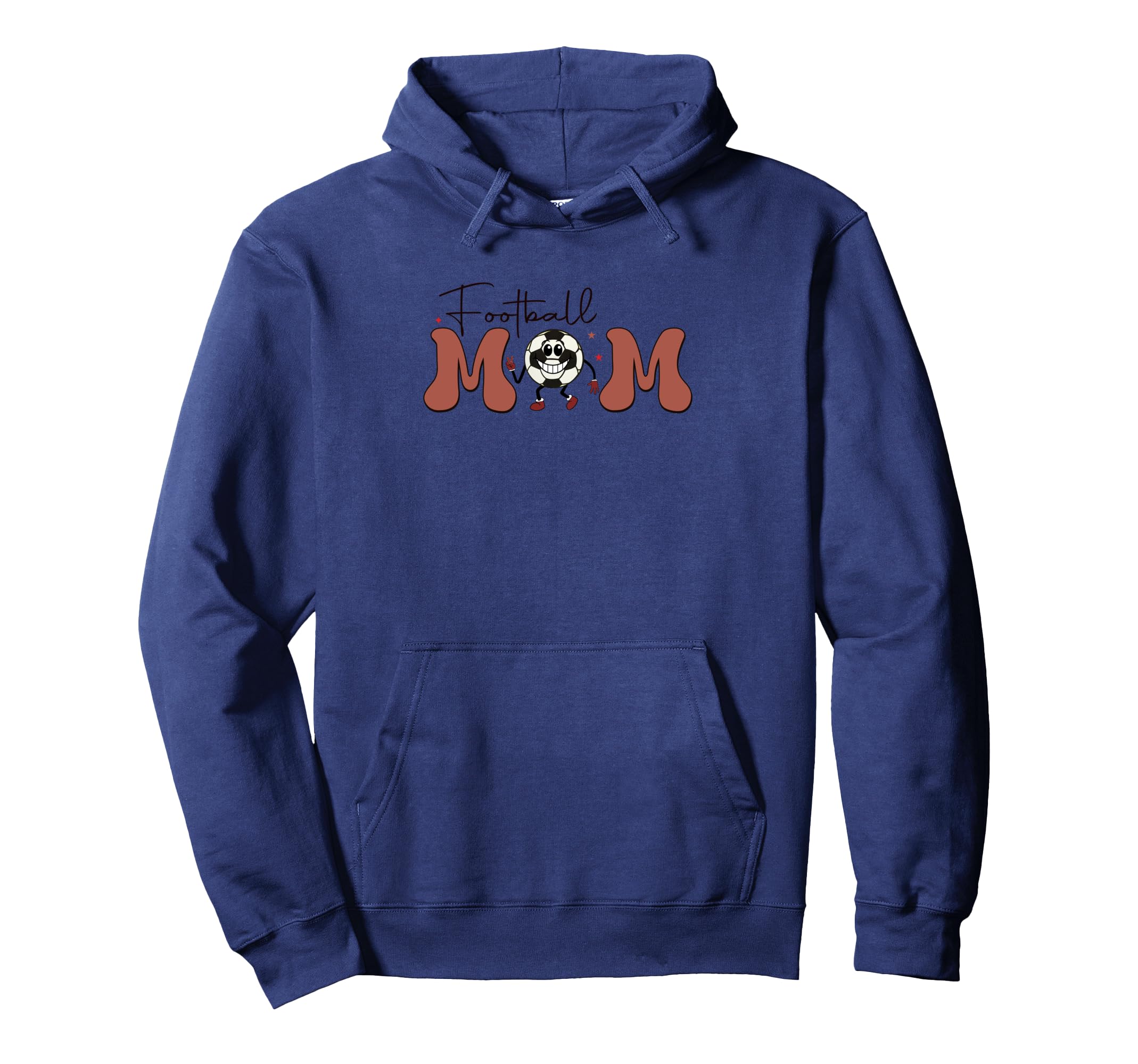 Football Mom Cheering Soccer Hoodie - Casual Everyday Wear Men Women - T-Shirt, Sweatshirt, Hoodie