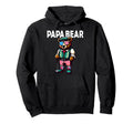 Papa Bear Gifts Funny Birthday Fun Gift Hoodie - Trendy Graphic for Adults - T-Shirt, Sweatshirt, Hoodie