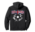 United Kingdom Soccer Fans Jersey British Hoodie - Graphic Print Men Women - T-Shirt, Sweatshirt, Hoodie