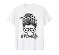 Bleached Mom Life Soccer Mom Leopard T-Shirt - Aesthetic Graphic Unisex - T-Shirt, Sweatshirt, Hoodie
