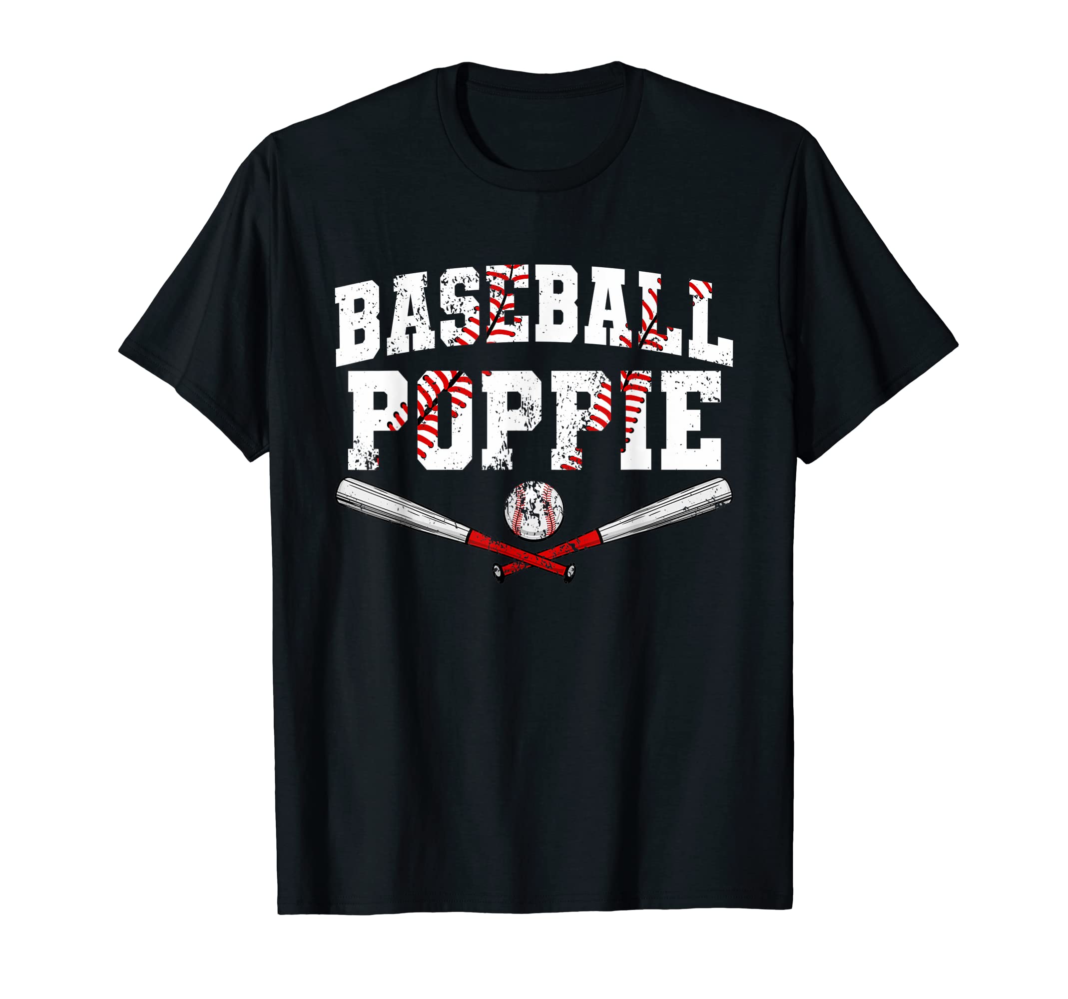 Mens Baseball Poppie Baseball Lover T-Shirt - Minimalist Print Men Women - T-Shirt, Sweatshirt, Hoodie