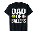 Mens Dad Ballers Baseball T-Shirt - Graphic Print Unisex - T-Shirt, Sweatshirt, Hoodie