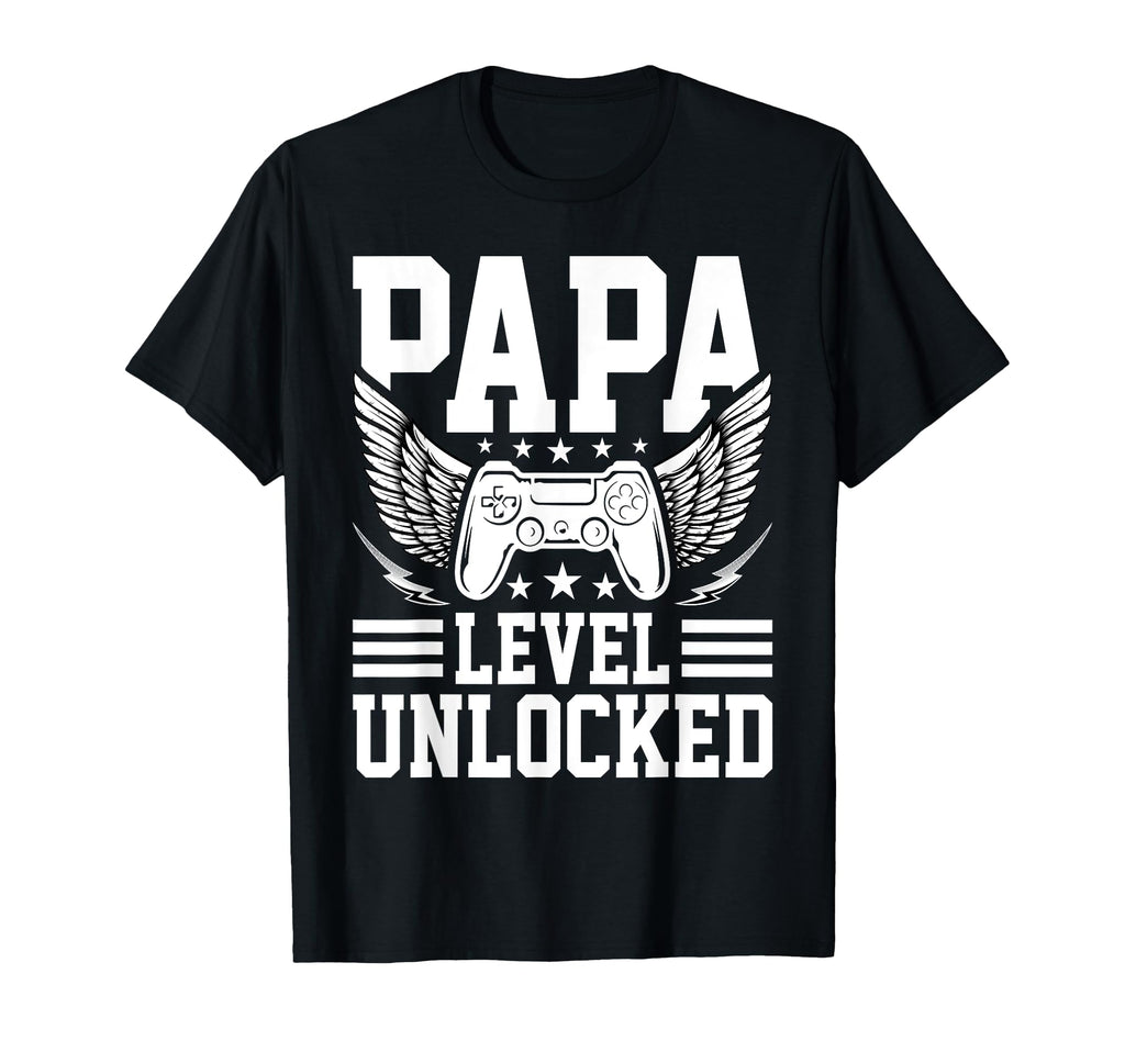 Pregnancy Reveal Dad Level Unlocked T-Shirt - Custom Art Print for Adults - T-Shirt, Sweatshirt, Hoodie