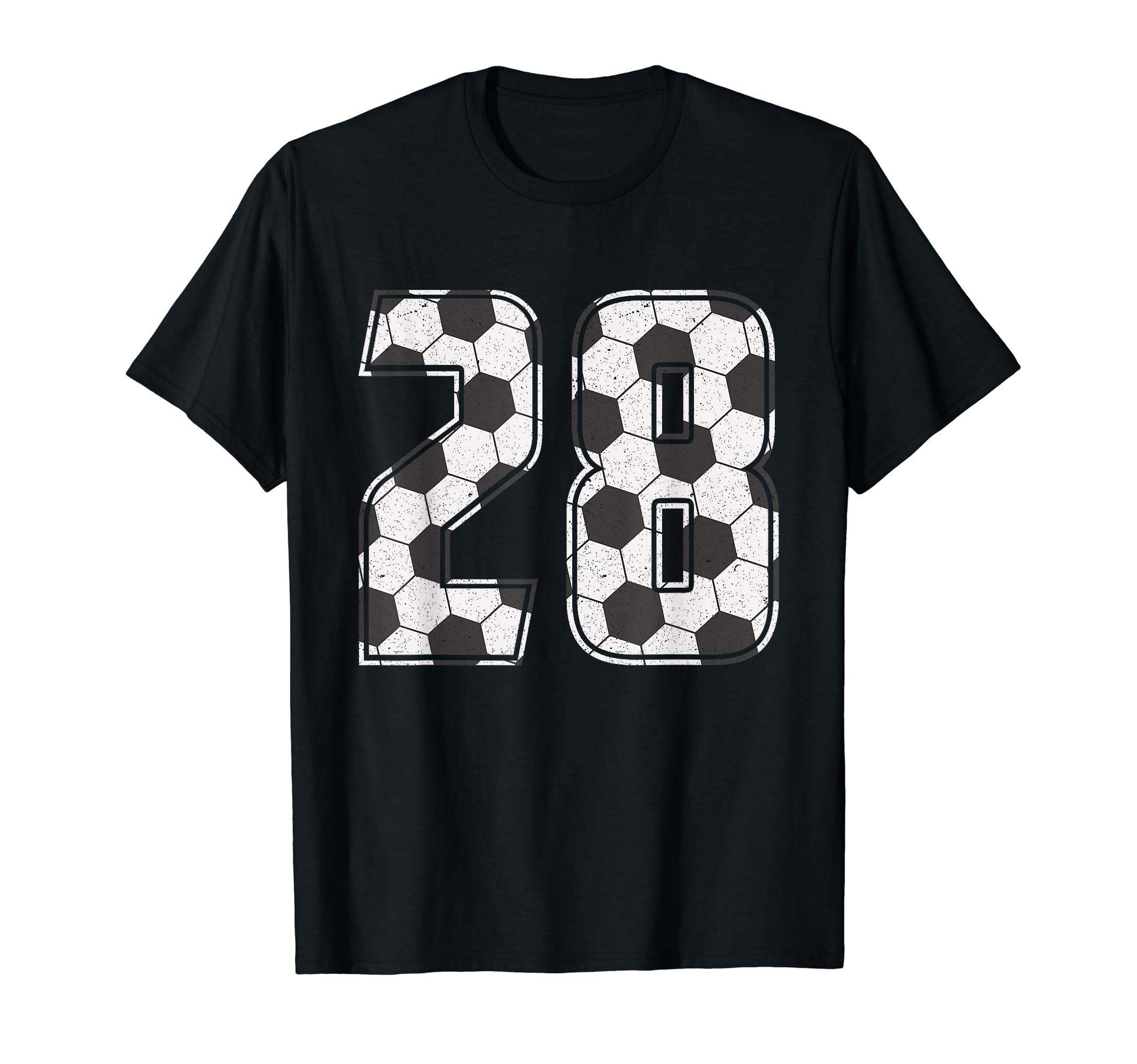 Soccer Player Number 28 Twenty Eight T-Shirt - Aesthetic Graphic Men Women - T-Shirt, Sweatshirt, Hoodie