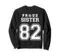 Number 82 Custom Proud Soccer Sweatshirt - Streetwear Style for Adults - T-Shirt, Sweatshirt, Hoodie