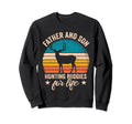 Father And Son Hunting Buddies Sweatshirt - Fun Novelty Design for Adults - T-Shirt, Sweatshirt, Hoodie