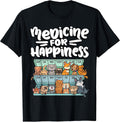 Medication pill box with adorable companion dogs - Adult & Kids T-Shirts, Sweatshirts & Hoodies apparel design preview 1