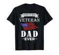 Worlds Best Veteran Dad Ever T-Shirt - Graphic Print Unisex - T-Shirt, Sweatshirt, Hoodie
