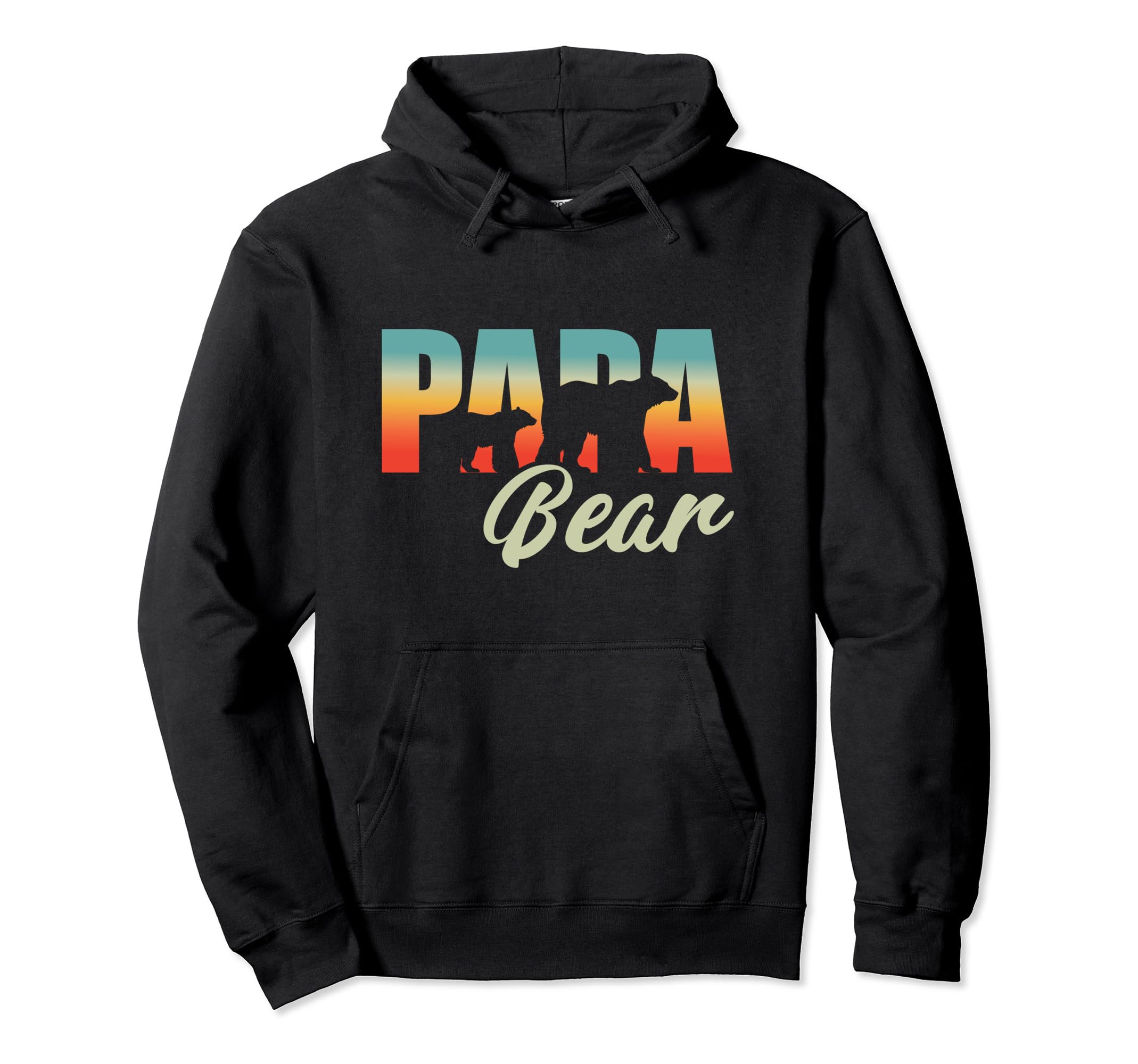 Dad Funny Papa Bear Fathers Day Hoodie - Aesthetic Graphic Men Women - T-Shirt, Sweatshirt, Hoodie