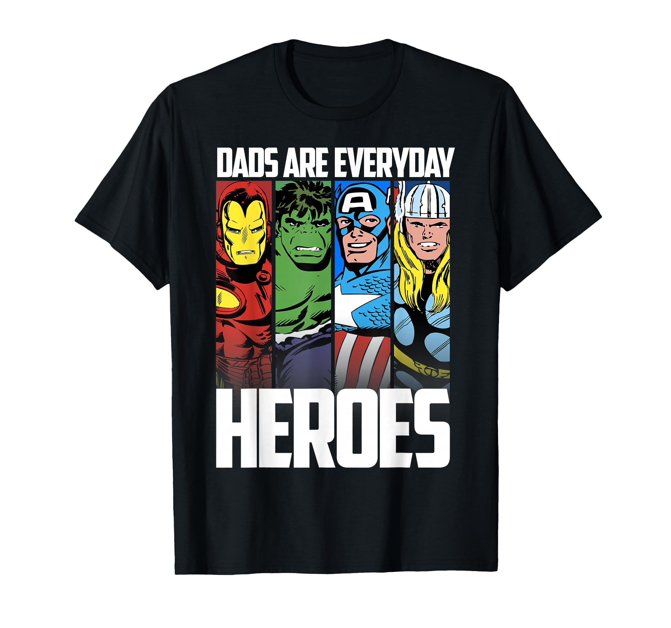 Marvel Avengers Fathers Day Everyday T-Shirt - Unique Graphic Unisex - T-Shirt, Sweatshirt, Hoodie