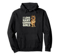 German Shepherd Dad Dog Lover I Love Hoodie - Custom Art Print Unisex - T-Shirt, Sweatshirt, Hoodie