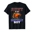 Aunt Birthday Football Party Family T-Shirt - Casual Everyday Wear Unisex - T-Shirt, Sweatshirt, Hoodie