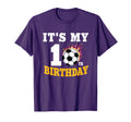 Its My 10Th Birthday Soccer Ball Team T-Shirt - Novelty Apparel Unisex - T-Shirt, Sweatshirt, Hoodie