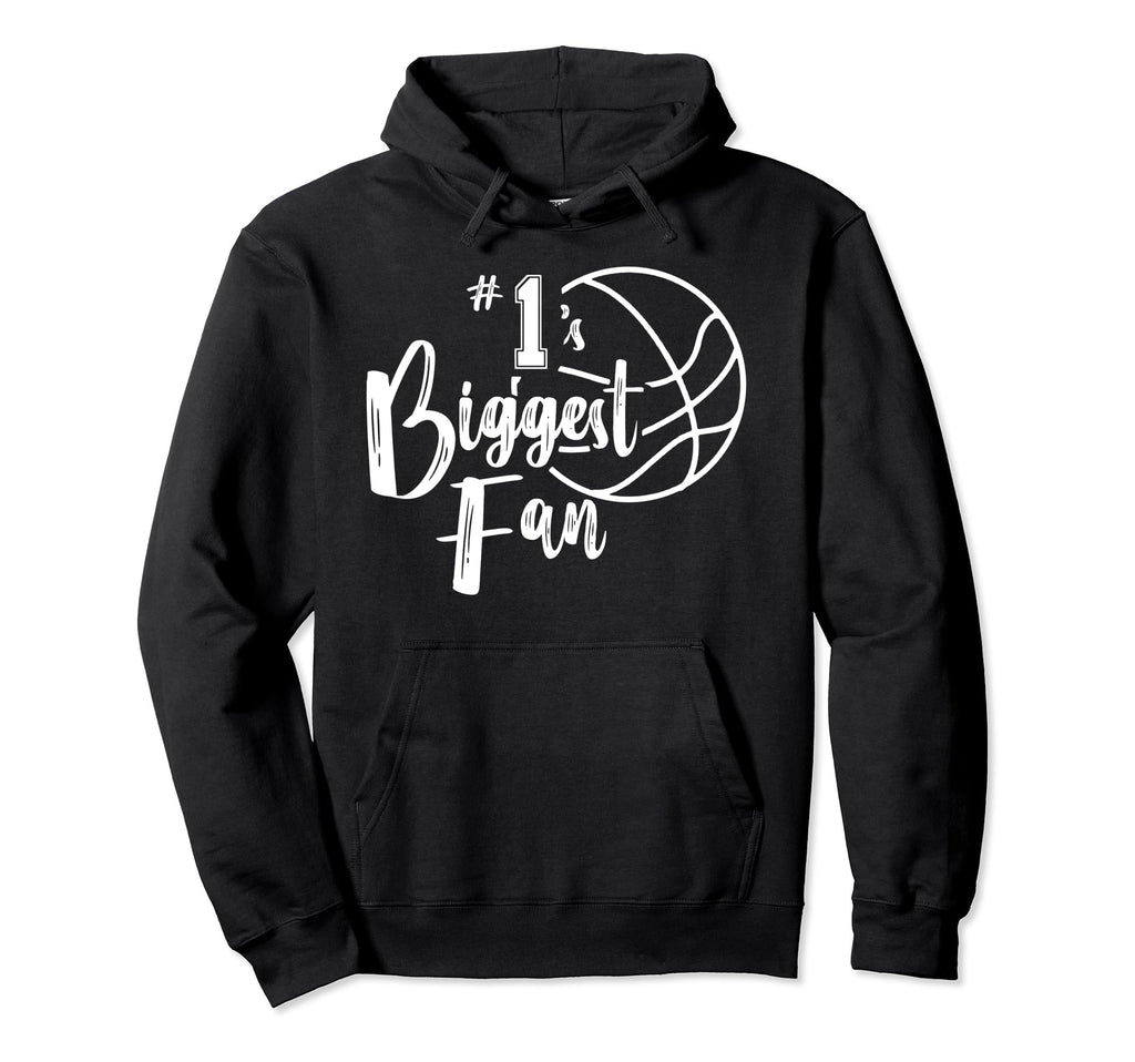 Number 1S Biggest Fan Basketball Hoodie - Minimalist Print Men Women - T-Shirt, Sweatshirt, Hoodie