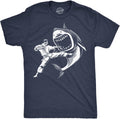 Mens Funny Karate Kicked Shark Sarcastic Fighting - Adult & Kids T-Shirts, Sweatshirts & Hoodies apparel design preview 1