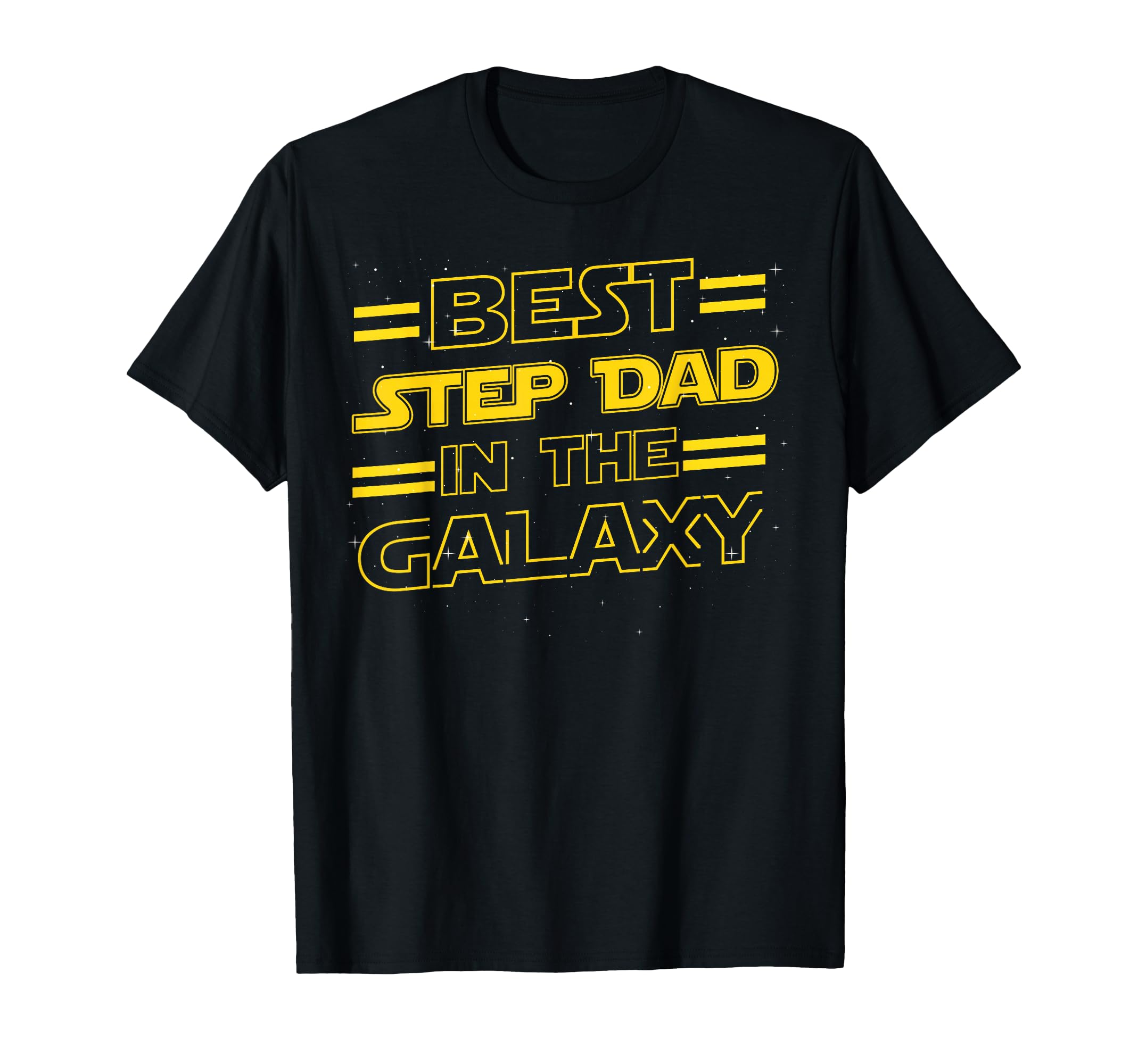 Best Step Dad Galaxy Funny Fathers Day T-Shirt - Graphic Print Men Women - T-Shirt, Sweatshirt, Hoodie