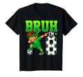 Bruh Im 8 Soccer 8Th Birthday Party T-Shirt - Minimalist Print for Adults - T-Shirt, Sweatshirt, Hoodie