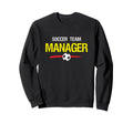 Soccer Team Manager Soccer Ball Sweatshirt - Aesthetic Graphic Unisex - T-Shirt, Sweatshirt, Hoodie