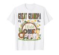 Great Grandpa Wild One 1St Birthday T-Shirt - Minimalist Print Men Women - T-Shirt, Sweatshirt, Hoodie